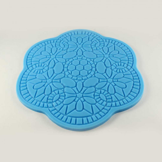Flower Shaped Silicone Impression Mat