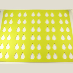 Drop Shape Silicone Mat