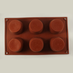 Round Shaped Silicone Muffin Mould