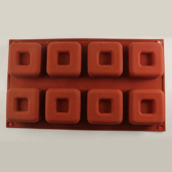 Square Silicone Muffin Mould