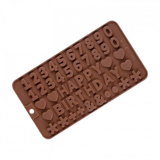 Chocolate Mold: Letters