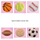 Sports Ball Cutter Set of 6