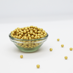 Golden Big Sugar Pearl Beads (150 Gm)