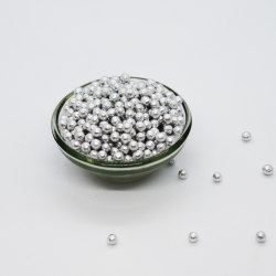 Silver Big Sugar Pearl Beads (150 Gm)