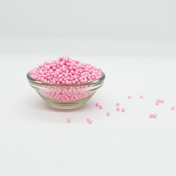 Pink Sugar Pearl Beads (150 Gm)