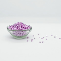 Purple Sugar Pearl Beads (150 Gm)