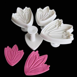 Tulip Plunger Cutter Set of 3 Pieces