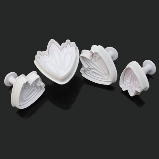 Tulip Plunger Cutter Set of 3 Pieces