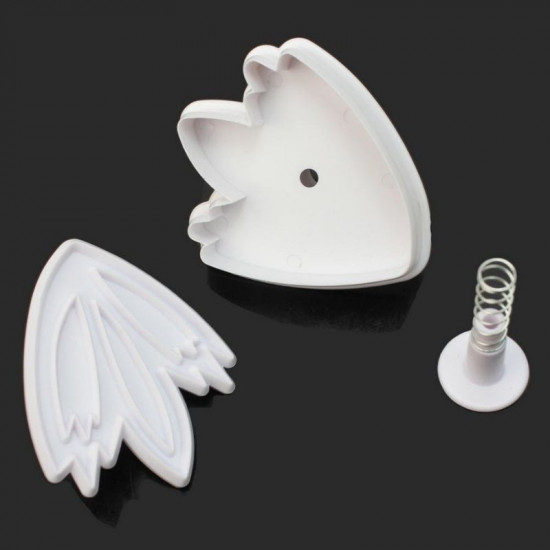 Tulip Plunger Cutter Set of 3 Pieces