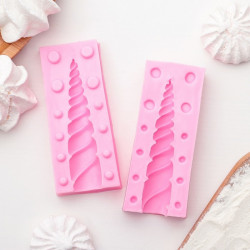 Unicorn Horn Fondant Mould