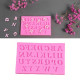 Uppercase English Alphabets Silicone Mould Uppercase English Alphabets Silicone Mould
