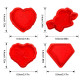 Valentine Theme Cookie Cutter - Rose, Love Heart, Cupid Arrow and Diamond Shape