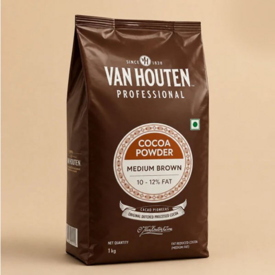 Van Houten Professional Cocoa Powder - Medium Brown