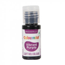 Vibrant Purple Soft Gel Colour - Colourmist (20 gm)