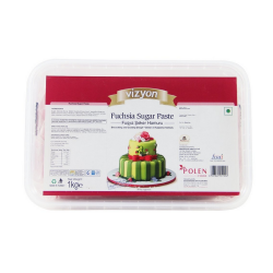 Fuchsia Sugar Paste (1 Kg) - Vizyon