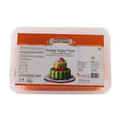 Orange Sugar Paste (1 Kg) - Vizyon