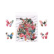 Abstract Red Wafer Butterflies WPC 15 (20 Pcs) - Tastycrafts Economy Pack