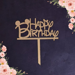 Happy Birthday Acrylic Cake Topper (ACT 120)