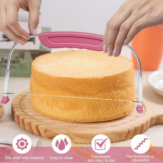 Adjustable Stainless Steel Cake Slicer