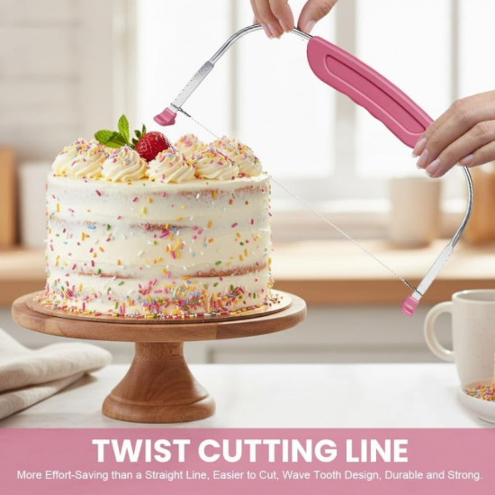 Adjustable Stainless Steel Cake Slicer