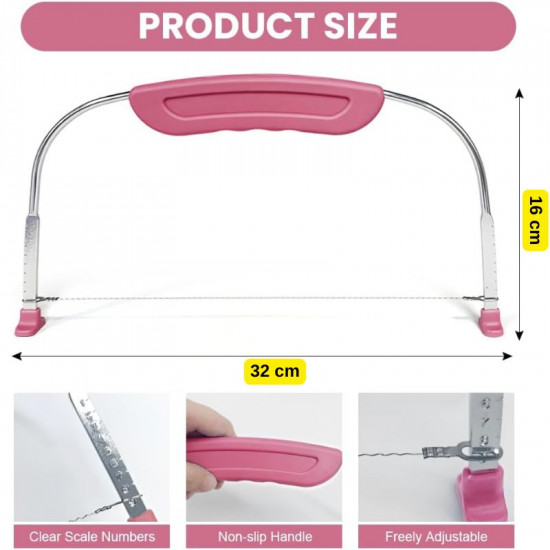 Adjustable Stainless Steel Cake Slicer