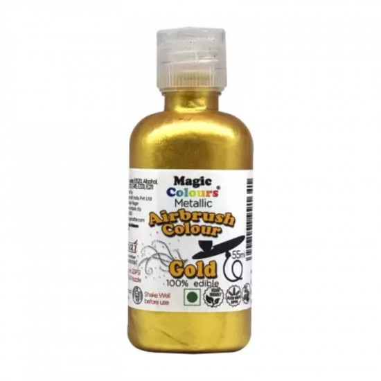 Gold Airbrush Colour (55 Ml) - Magic Colours