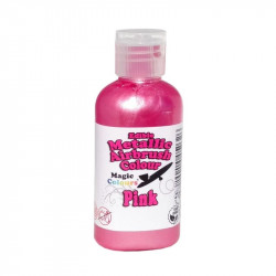 Pink Metallic Airbrush Colour (55 Ml) - Magic Colours