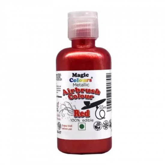 Red Airbrush Colour (55 Ml) - Magic Colours