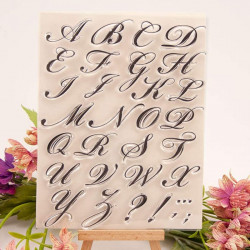 Alphabet Cake Embosser Stamp Tool