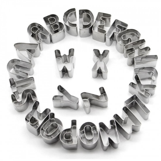 Alphabets Cookie Cutter Set