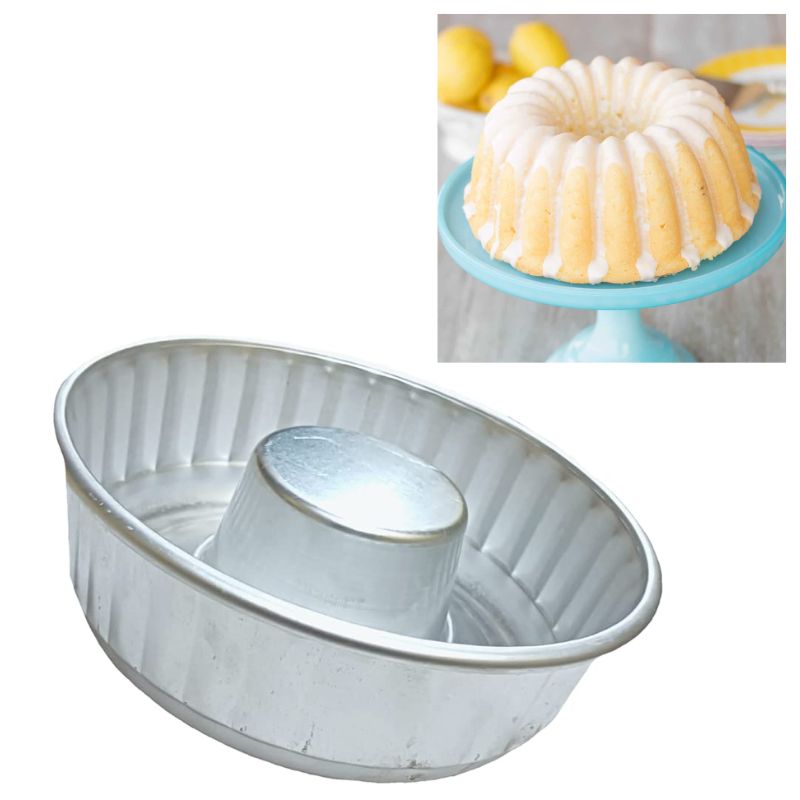 Aluminium Ring Cake Pan Bundt Mould (6 Inch)