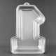 Number 1 Shape Aluminium Cake Mould