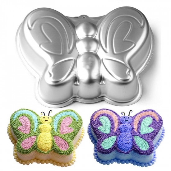 Butterfly Shape Aluminium Cake Mould