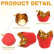 Aluminum Foil Tulip Baking Cups - White Gold