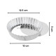 Aluminium Round Pie Dish Quiche Pan Tart Mould with Removable Bottom - 4 Inch