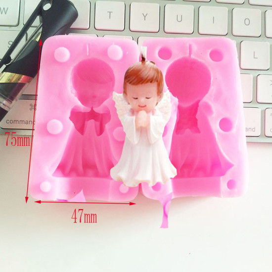 Angel Boy Silicone Mould 