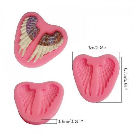 Angel Wings Fondant Mould