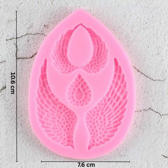 Angel Wings Fondant Mould (Style B) Angel Wings Fondant Mould (Style B)