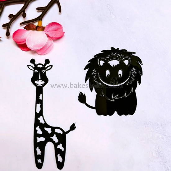 Animals Acrylic Cake Topper