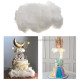 Artificial Cotton Cloud Cake Topper | Imitation Cotton (100g)