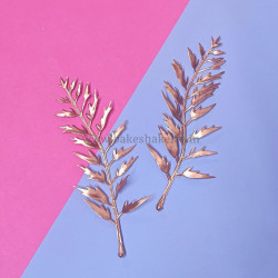 Artificial Golden Leaves (Set of 4) Style 1