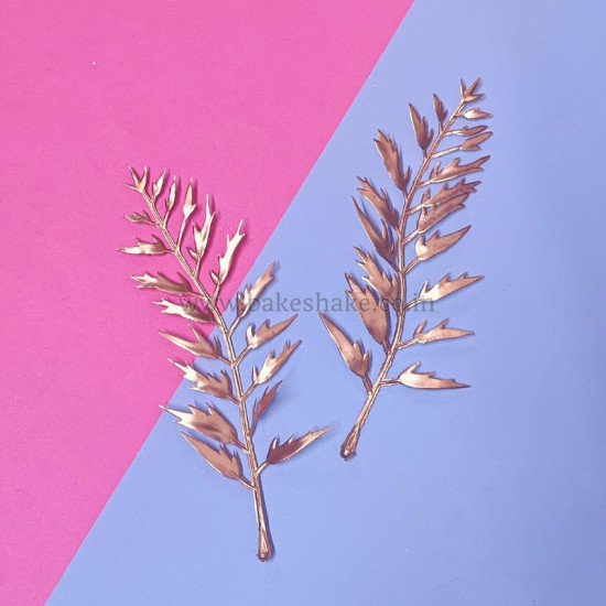 Artificial Golden Leaves (Set of 4) Style 1