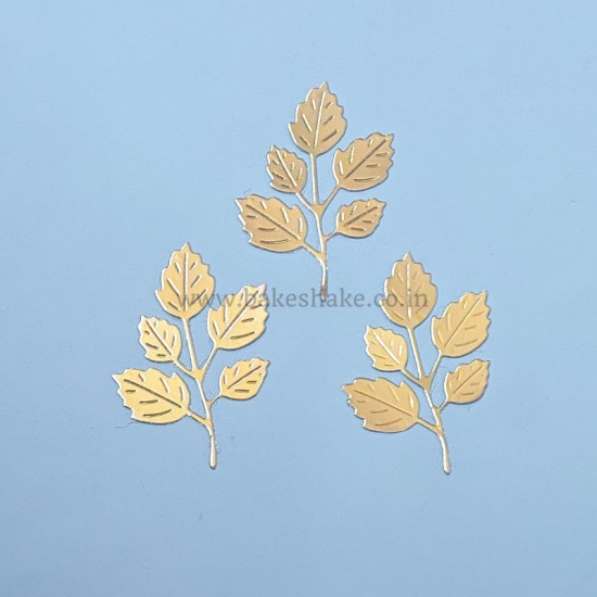 Artificial Golden Leaves (Set of 10)