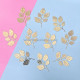 Artificial Golden Leaves (Set of 10)