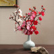 Artificial Plum Blossoms Flower Stick (Set of 3)