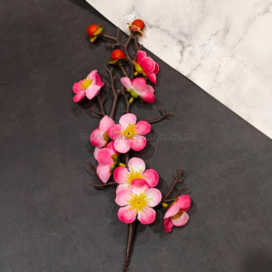 Artificial Plum Blossoms Flower Stick (Set of 3) Artificial Plum Blossoms Flower Stick (Set of 3)