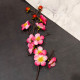 Artificial Plum Blossoms Flower Stick (Set of 3)
