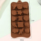 Assorted Shapes Baby Silicone Chocolate Mould 15 Cavity Assorted Shapes Baby Silicone Chocolate Mould 15 Cavity
