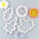 Autumn Leaf Fondant Cutter Set of 4 Pieces