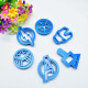 Avengers Fondant / Cookie Cutter Set of 6 Pcs